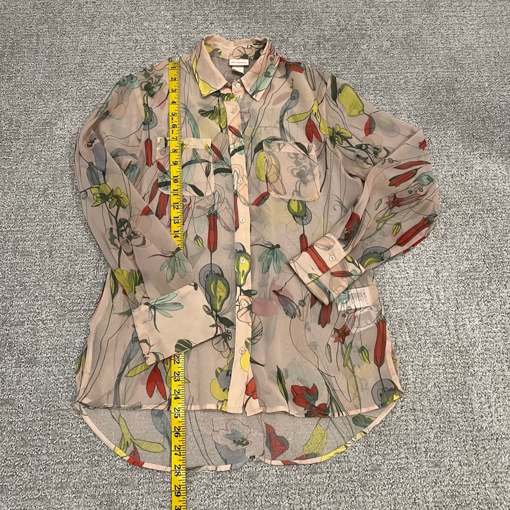 🌴 H&M Silky Floral Print Blouse And Shorts Set - Picture 5 of 14